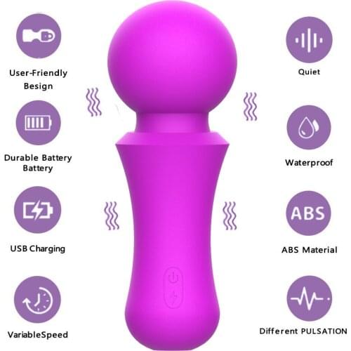 Powerful AV Magic Wand Vibrator Sex Toys for Women G Spot Clitoris Stimulator Dildo Sex Shop Toys for Adult Masturbator Massager