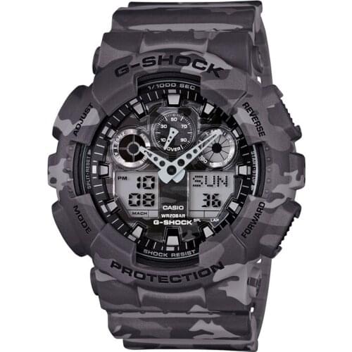 Casio GA-100CM-8ADR Men Wristwatch Clock