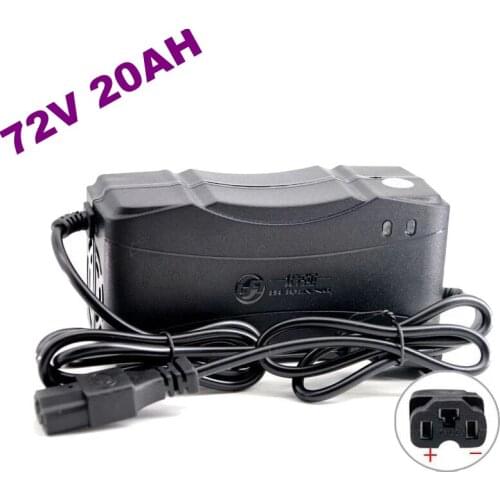 Lead Acid Battery Charger 72V 2.8A Full Automatic Electric Bike Charging Adapter Output DC 89V With T Connector