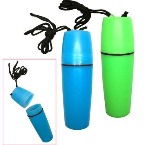Waterproof Dry Container Box Portable Durable Plastic Dry Bottle With Lanyard for Kayak Boat Sailing Swimming Diving