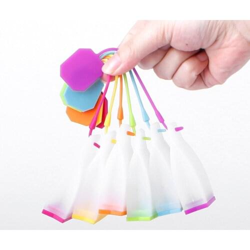 1PC Silicone Tea Bag Filters Strainer Herbal Spice Infuser Scented Teaware Kitchen Tools Food Grade High Temperature Resistance