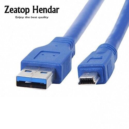 1m 3ft USB 3.0 Type AM to Mini-B Male Data Cable Adapter Line Extension Cord