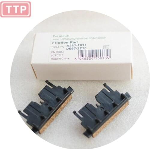 A267-2831,Friction Pad for Ricoh AF1022 AF1027 af3025 af3030 MP2510 mp2550 mp2851 MP3010.A2672831