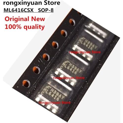 10 pcs/lot ML6416CSX ML6416CS ML6416C ML6416 SOP-8 Active Filters S-Video Filter SCO Sound Trap Original New 100% quality