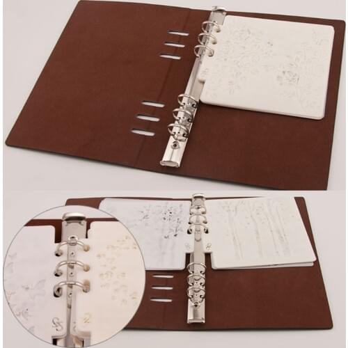 5 Sheets DIY Scrapbooking Cutting Dies Stencil Storage Book Collection Album Cover L5YE