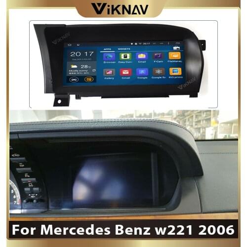 Car radio 2 din Android for Mercedes Benz S Class W221 2006 car GPS stereo autoradio multimedia DVD player