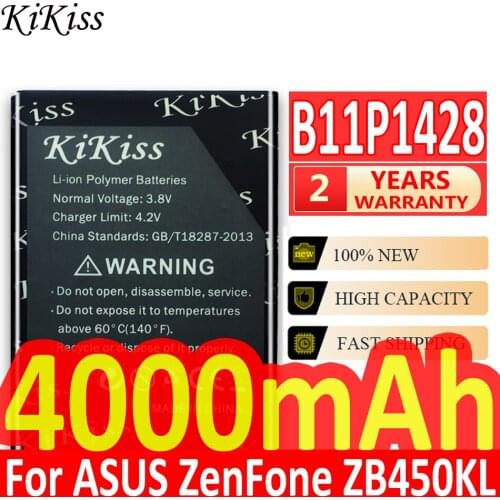 B11P1428 4000mAh Mobile Phone Replacemeny Battery for ASUS ZenFone ZB450KL Batteries X009DB ZB452KG Battery