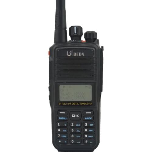BFDX BF-TD501 UHF 400-470MHz DMR Digital FM Transceiver digital two way radio