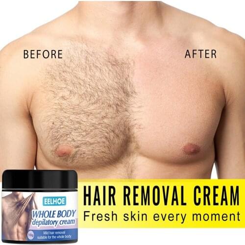 Depilatory Cream For Men Gentle Yet Fast-Working Fragrance-Free Non-Irritating For All Skin TypesMenS Hair Removal Cream