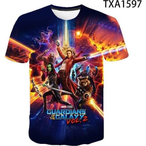 New Summer Galaxy Movie 3D T shirt Men Women Children Fashion Streetwear Boy Girl Kids Print T-shirt Cool Tops Tee
