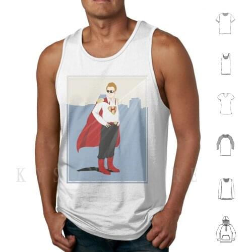 The Hero Of Miami Tank Tops Vest 100% Cotton Horatio Caine Csi Miami Miami Dade Hero Tv Show Tv Series Crime