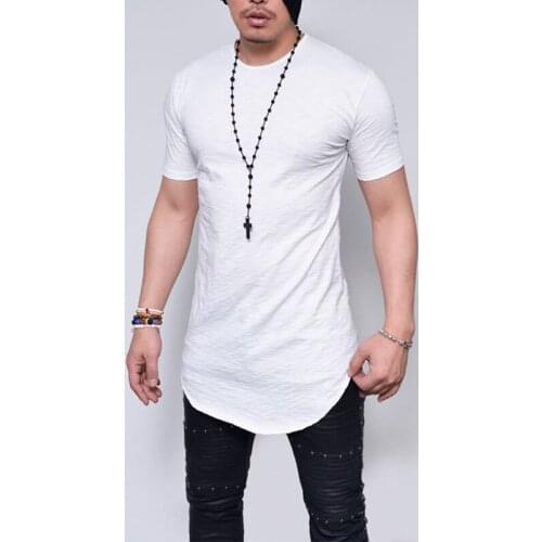 MRMT 2021 Brand New Style MENS Wear Bamboo Joint Pattern Short Sleeve T-shirt Solid Color Crew Neck Tops T-shirt For Male