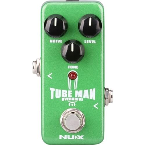 NUX Mini Core Tube Man Analog Tube Overdrive Guitar Effects Pedal More Powerful than Tube Screamer True Bypass