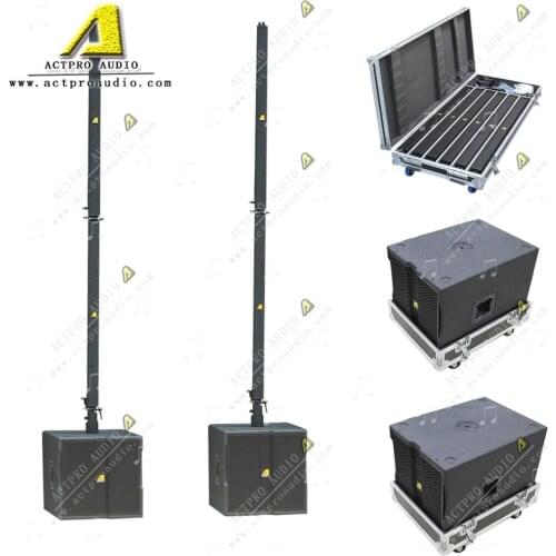 Professional Sound Column Speaker Box Line Array DSP Powered Active Speaker System