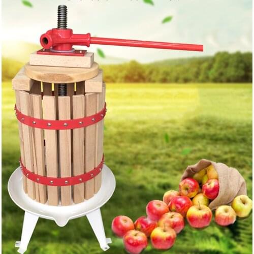 Manual Machine Grape Wine Residue Separation Apple Pressing Juicer for honey/fruit/vegetable