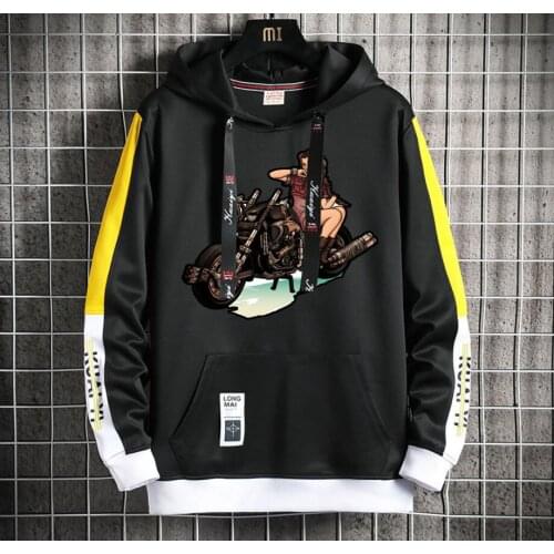 Anime Final Fantasy Hoodie Men/Women Popular Harajuku Hoodeds Pullover Streetwear Casual Fake Two-Piece jacket coat