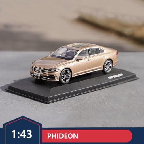 1:43 Original SAIC Volkswagen brand new Huiang 2020 PHIDEON alloy car model