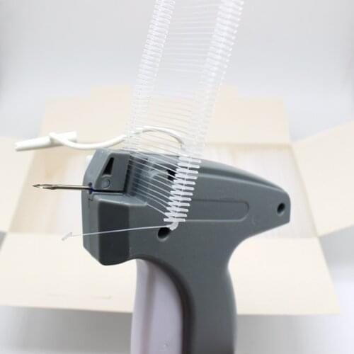 1pcs Tagging gun + High quality 1000pcs Barbs STANDARD 39mm Garment CLOTHING Price Label Tagging Tag Gun Barbs