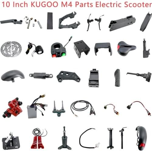 10 Inch Electric Scooter Kugoo M4 Various Repair Spare Part Accessories Tool turn signal left right Battery chamber pedal disc