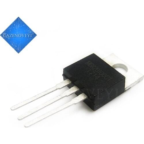 10pcs/lot MBR20100CT MBR20100CTP MBR20100 20100 TO-220 20A 100V Schottky Rectifier Diode In Stock