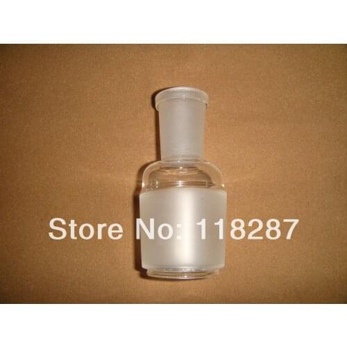 Glass Transfer Adapter from female 24/40joint to male 50/40 joint,lab glassware