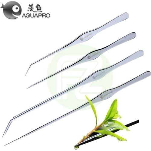 Chihiros Aquarium Plant Tweezers Bend Aquatic Aquapro 25cm 33cm Class 1 Mirror Surface Stainless Never Rust Fish Tank Tools