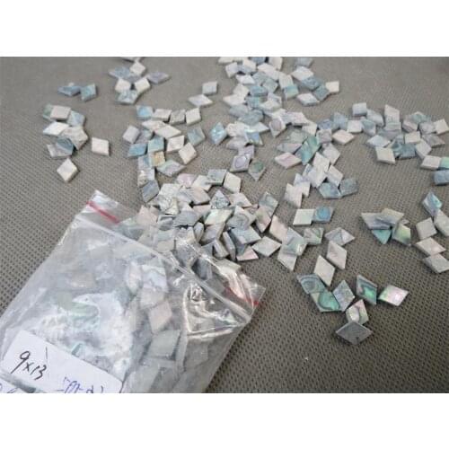 20Pcs decorate inlay 0.35"x0.51"mother of pearl shell blanks diamond style
