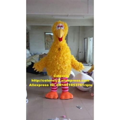 Yellow Big Bird Mascot Costume Adult Cartoon Character Outfit Suit Cosplay Costume Willmigerl Plying For Hire zz7712