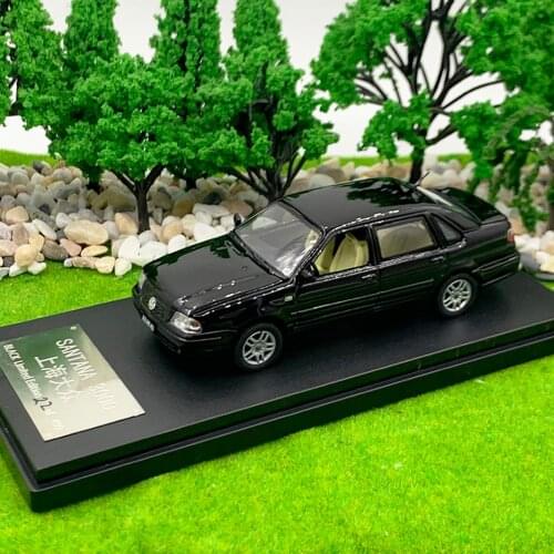 1/43 Scale Diecast Car Volkswagen VW SANTANA 3000 Black Model Toy Collection