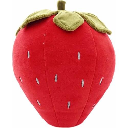 Simulation Strawberry Soft Cotton Cute Fruit Pillow Creative Plush Toy Cushion Stuffed Toys Gifts For Kids Girls Baby Soft Gift