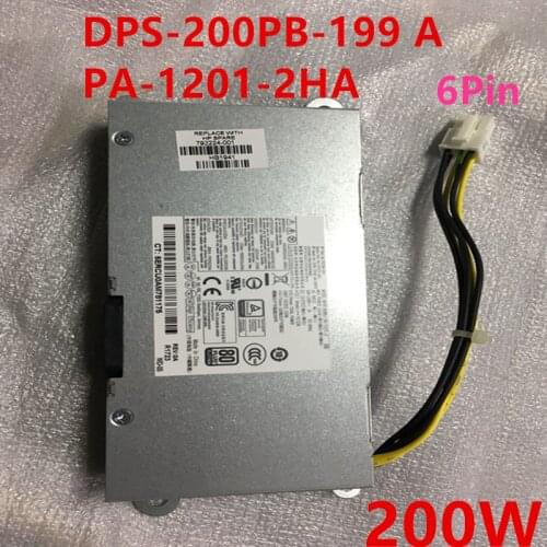 New PSU For HP AIO 705G2 800G2 6P 160W 200W Power Supply DPS-200PB-199 A PA-1201-2 792198-001 79224-001 DPS-160AB-5 A 792199-001