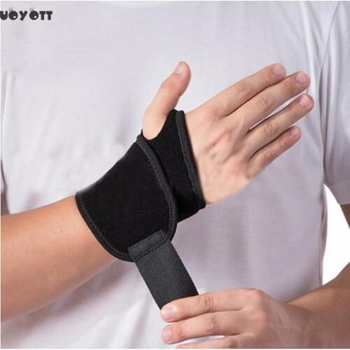 Adjustable Hand Safety Wrist Brace Orthosis Nylon Medical Wrist Protector Supports Brace Lengthen Bandage Hand Wrist Protectors
