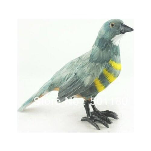 Birthday gift free shipping small artificial bird gift decoration feather bird