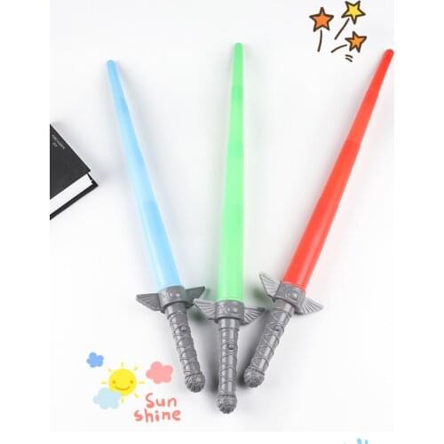 Star Wars animation lightsaber weapon four telescopic electronic sword childrens luminous toys boys and girls can play