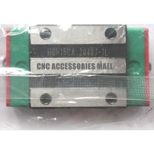 1pcs HGH15CA Original HIWIN Linear Guide Blocks match HGR15 Linear Guide Rails