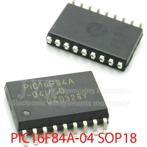 1PCS PIC16F84A-04I/So PIC16F84A-04/So PIC16F84A-04 PIC16F84A SOP18 PIC16F84 SMD