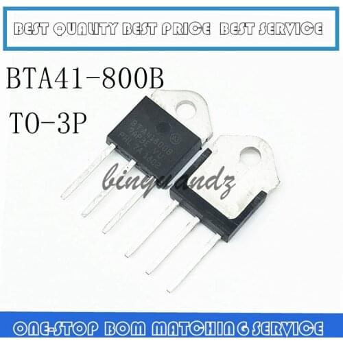 5pcs/lot BTA41-800B BTA41-800 BTA41800B BTA41800 BTA41 TO-247 40A 800V TRIACS Best quality