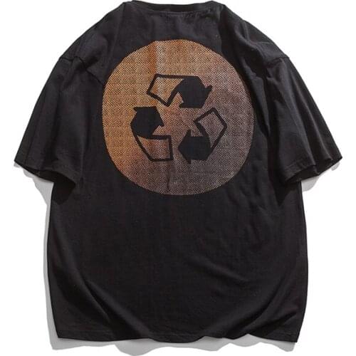 GlacialWhale Mans Black T-shirt Men 2021 New Oversized Cotton Punk Hip Hop Japanese Streetwear Harajuku Tshirt Male T Shirt Men