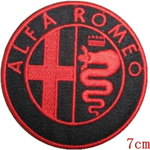 Roundness patches Iron On Embroidered Patch For Clothing Stick On Badge Paste For Clothes Sew On Bag Pants