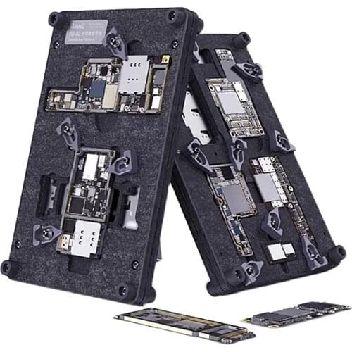 Qianli RD-02 Motherboard Desoldering Platform For IPhone X/XS/11 PRO MAX 6 IN 1 Logic Board IC Chip BGA Repair Fixture Tools