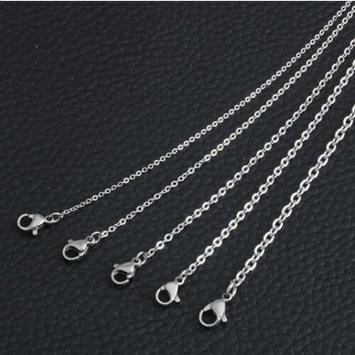 Fashion O word chain squash chain hammer cross chain titanium steel clavicle necklace sweater chain pendant jewelry