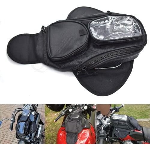 Motorcycle Luggage Case Tank Bag Motorbike Saddle Bag Oil Fuel Tank Bag for kawasaki suzuki honda yamaha KTM Ducati BMW Triumph