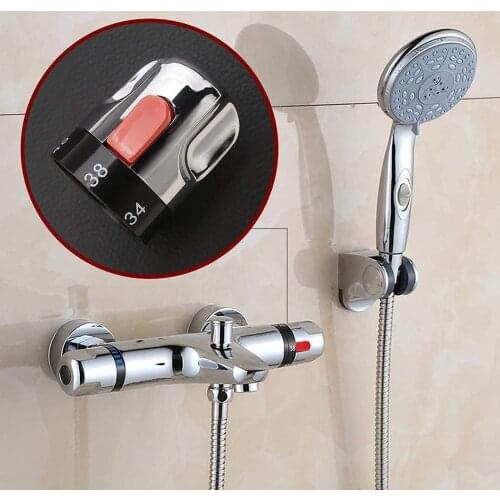Thermostatic Mixing Valve Temperature Control Handle Solar Thermostatic Valve Heating Cooling Handwheel Mixer Repair New