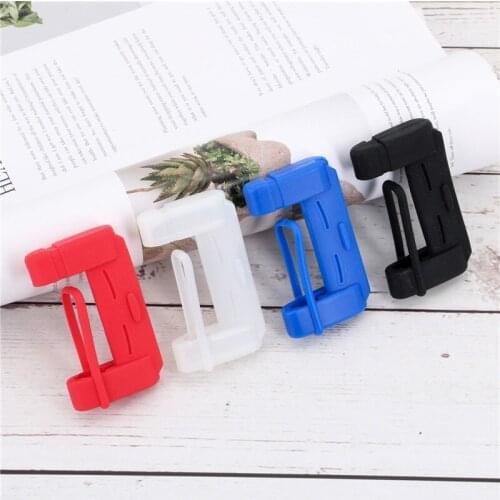 Universal Silicone Car Seat Belt Buckle Covers Clip Anti-Scratch Cover
