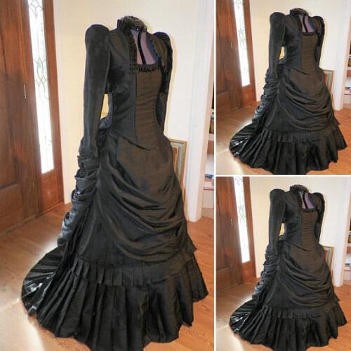 On sale SC-1235 Victorian Gothic/Civil War Southern Belle Ball Gown Dress Halloween Theater Edwardian dresses Sz US 6-26 XS-6XL