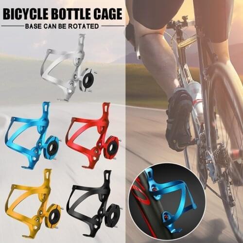 Bike Bicycle MTB Water Bottle Clip Cage Holder Clamp Handlebar Bracket Mount Seatpost Front Fork Frame Tube With Bottle Holder