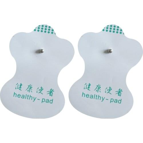 100pcs/lot Healthy Pad Replacement Electrode Massage EMS Pads for Tens Unit Massager Machine