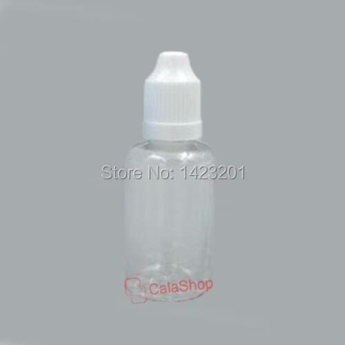 20 pcs / Lot 30ml Empty LDPE Dropper Childproof Cap Squeezable Bottles e-juice E-Liquid