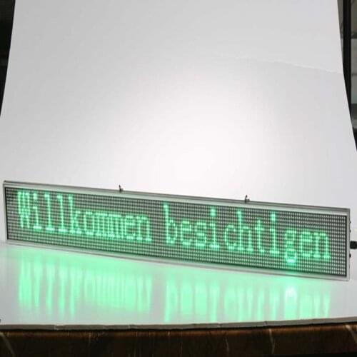 38.6x3.7inch WIFI Programmable Scrolling Message Moving Sign Display Board for Restaurant Shop Party Bar Exhibition