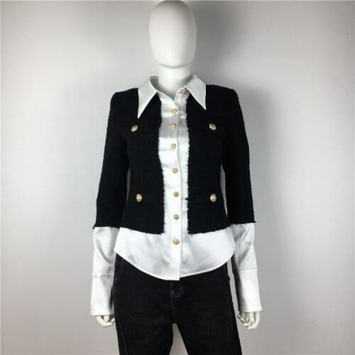 Bailansi Black And White Blouses